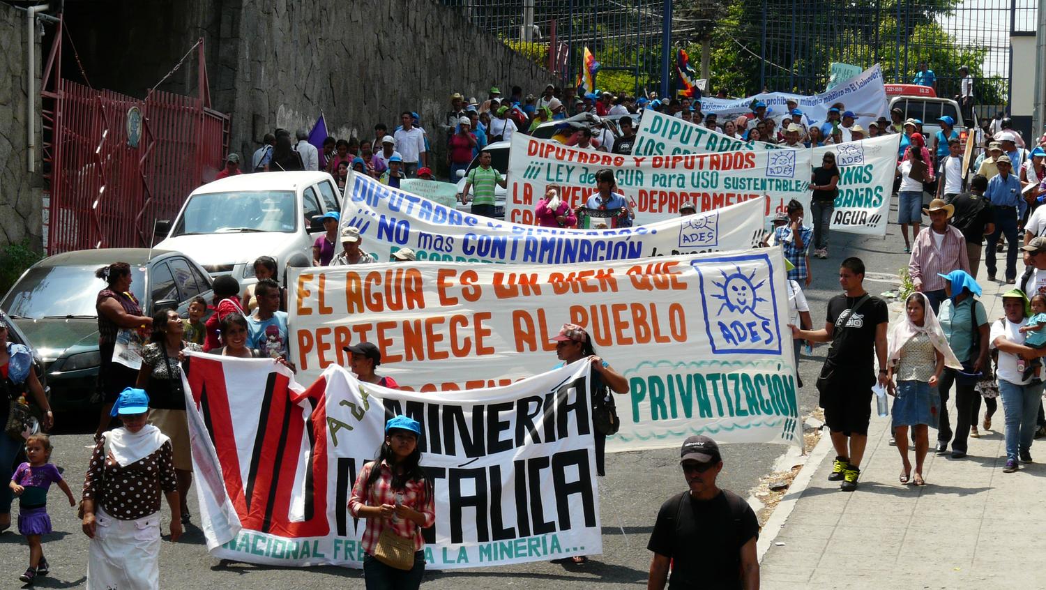 Credit International Allies Against Mining in El Salvador