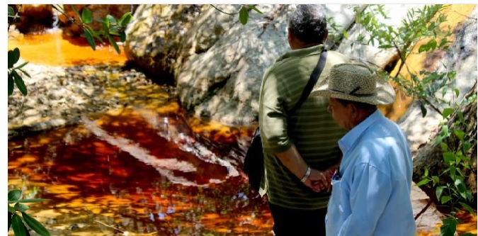 Según especialistas en el área de consulta ciudadana, El Salvador carece de una Ley de Consulta, ante ello, han existido denuncias de pobladores que habitan alrededor del río San Sebastián, el cual fue contaminado por la explotación artesanal.