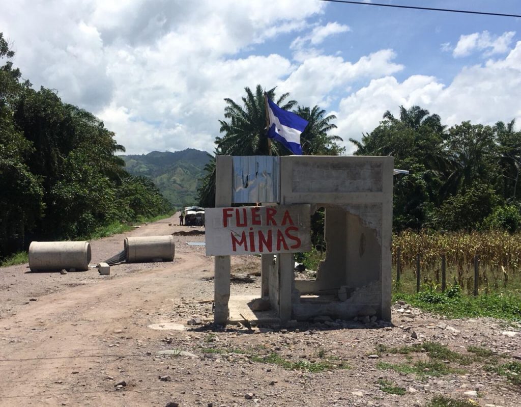 Comunidad Guapinol, Tocoa, Colón, donde empresa minera se instaló a pesar del rechazo de la población.